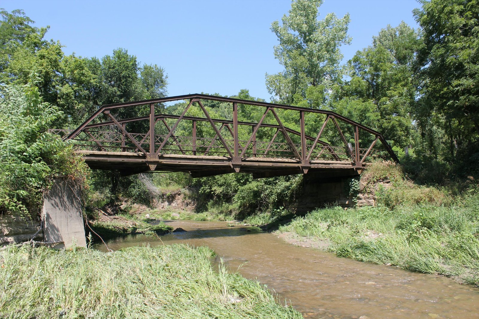 Overview of Montana Road bridge